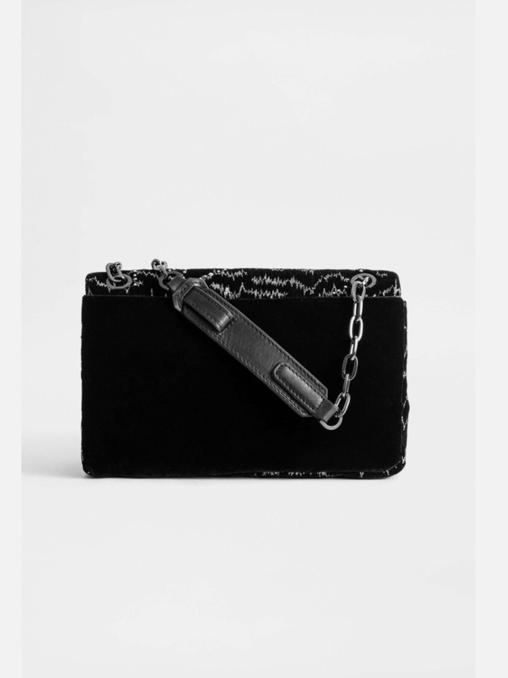 ZADIG AND VOLTAIRE Ziggy Velvet Bowie Bag - Picture 2 of 8